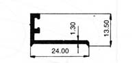 alumunium Door-Door Jamb 3 x 1.5
